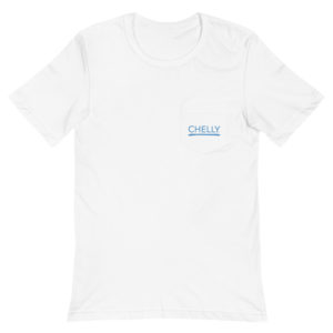 unisex pocket t shirt white front 61d34aee93214