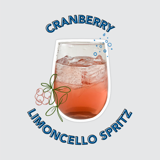Cranberry Limoncello Spritz
